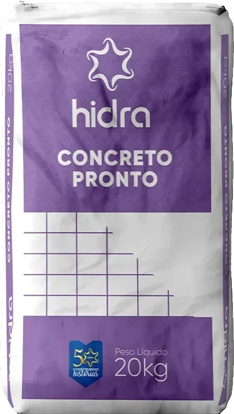 Embalagem do produto Concreto Pronto